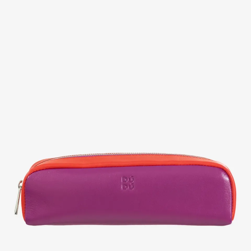 DuDubags Pencil case pennal fuchsia skinn