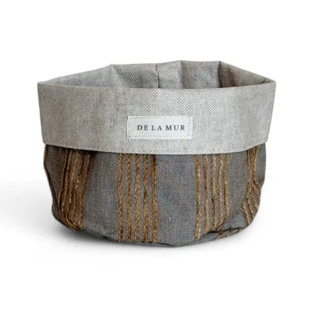 De La Mur Sele kurv liten 12 cm stripet