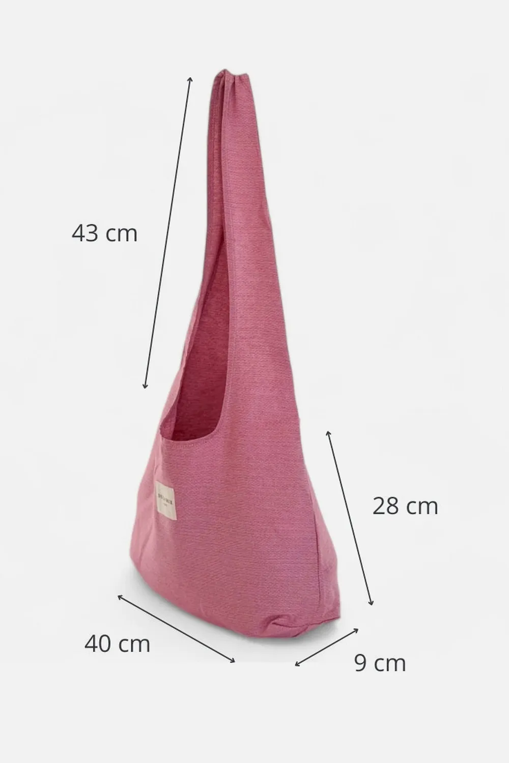 De La Mur Fam Ovalada skulderveske rosa