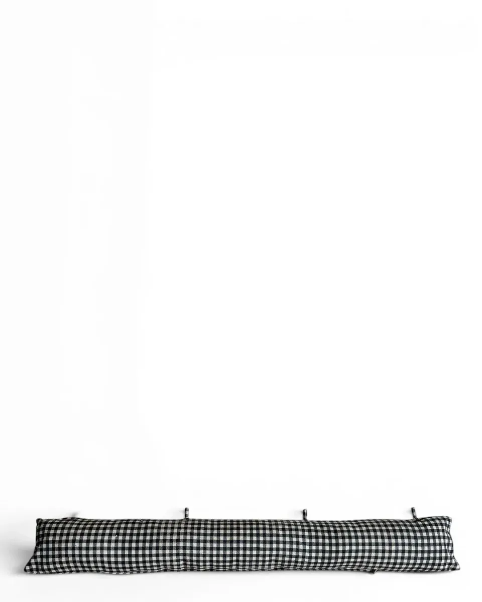 De La Mur Bat trekkstopper 90 cm beige rutet
