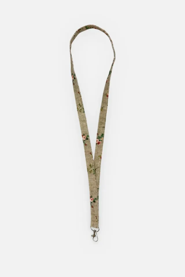 De La Mur Lua nøkkelreim oransje blomster 55 cm