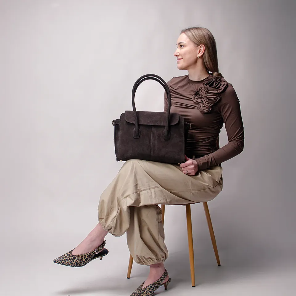 Latalia Loretto mocka jobbveske espresso laptop