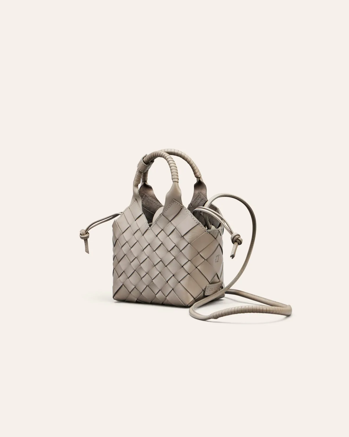 Cala Jade Misu Mini crossbody veske Putty gråbeige