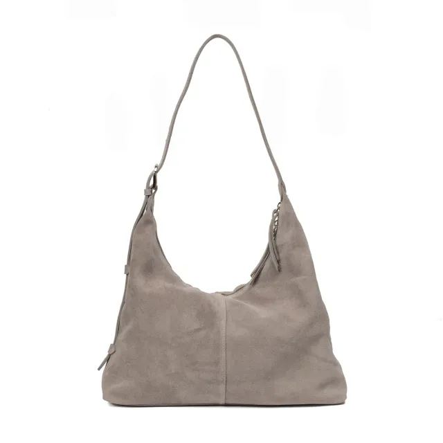 Latalia Rosia Maxi veske semsket lys taupe
