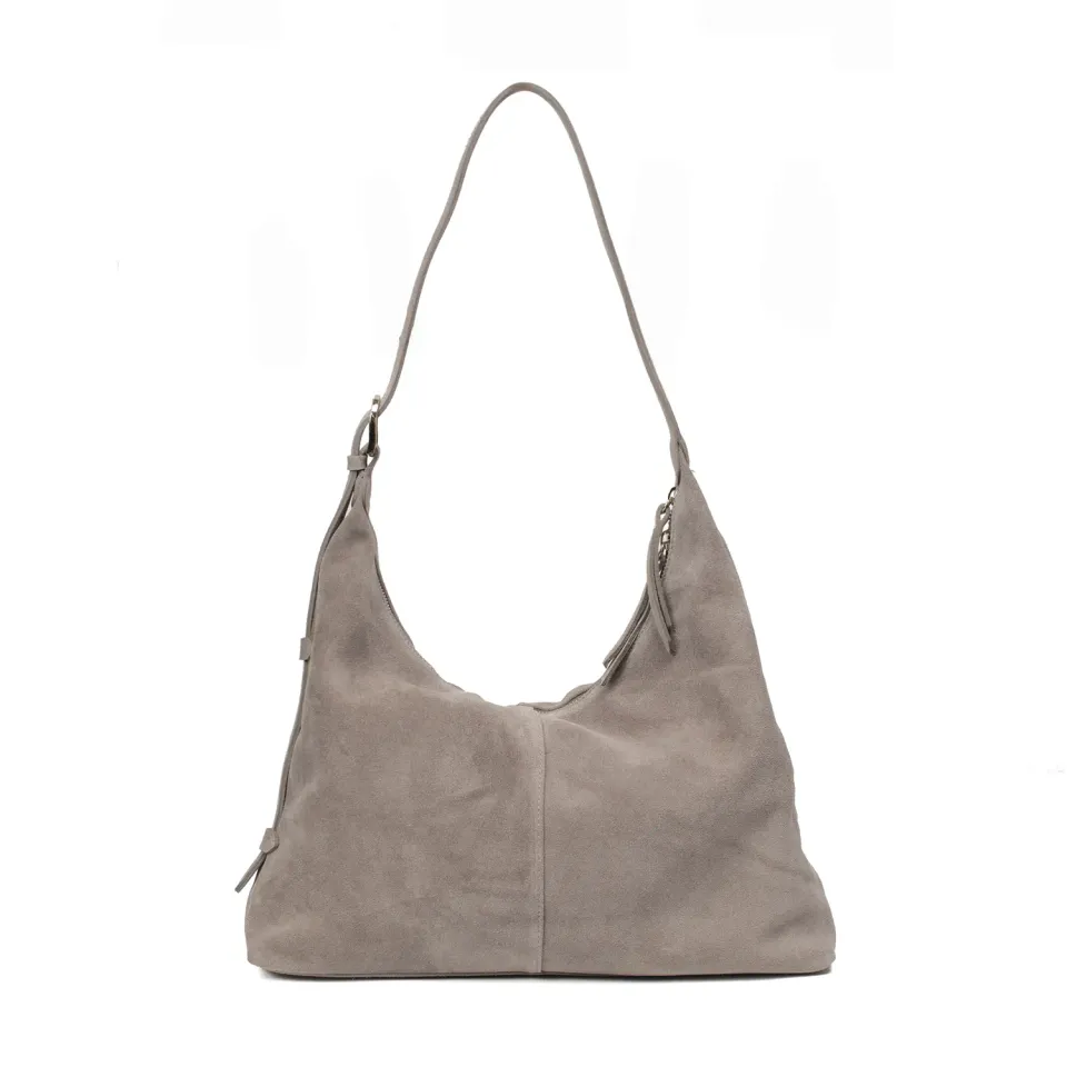 Latalia Rosia Maxi veske semsket lys taupe