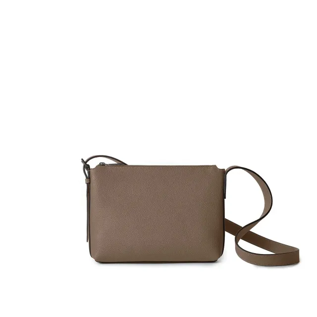 Bonaventura Tommaso crossbody-veske krympeskinn Svart
