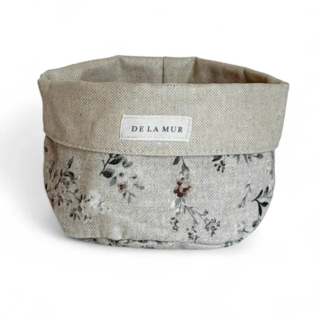 De La Mur Oda Pequeña kurv grønn floral