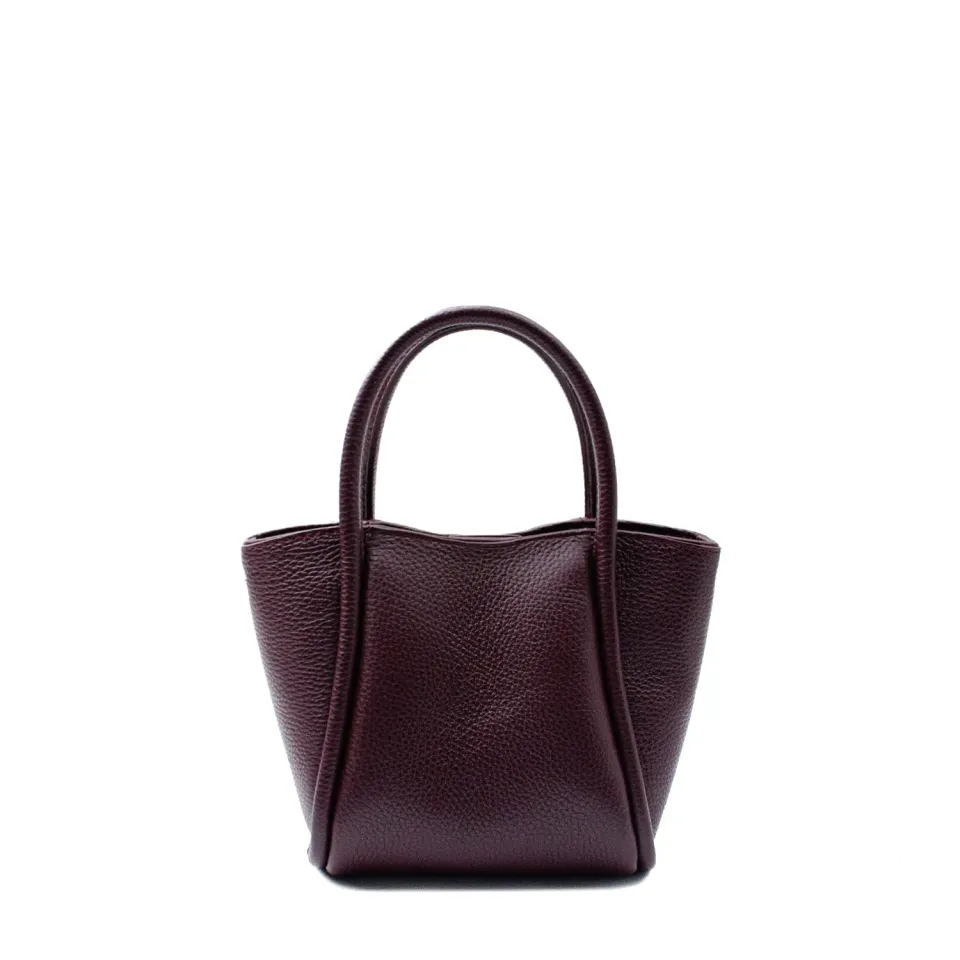 Latalia Florence S skulderveske skinn bordeaux crossbody