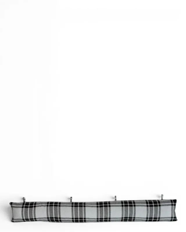 De La Mur Times trekkstopper 90 cm svart rutet