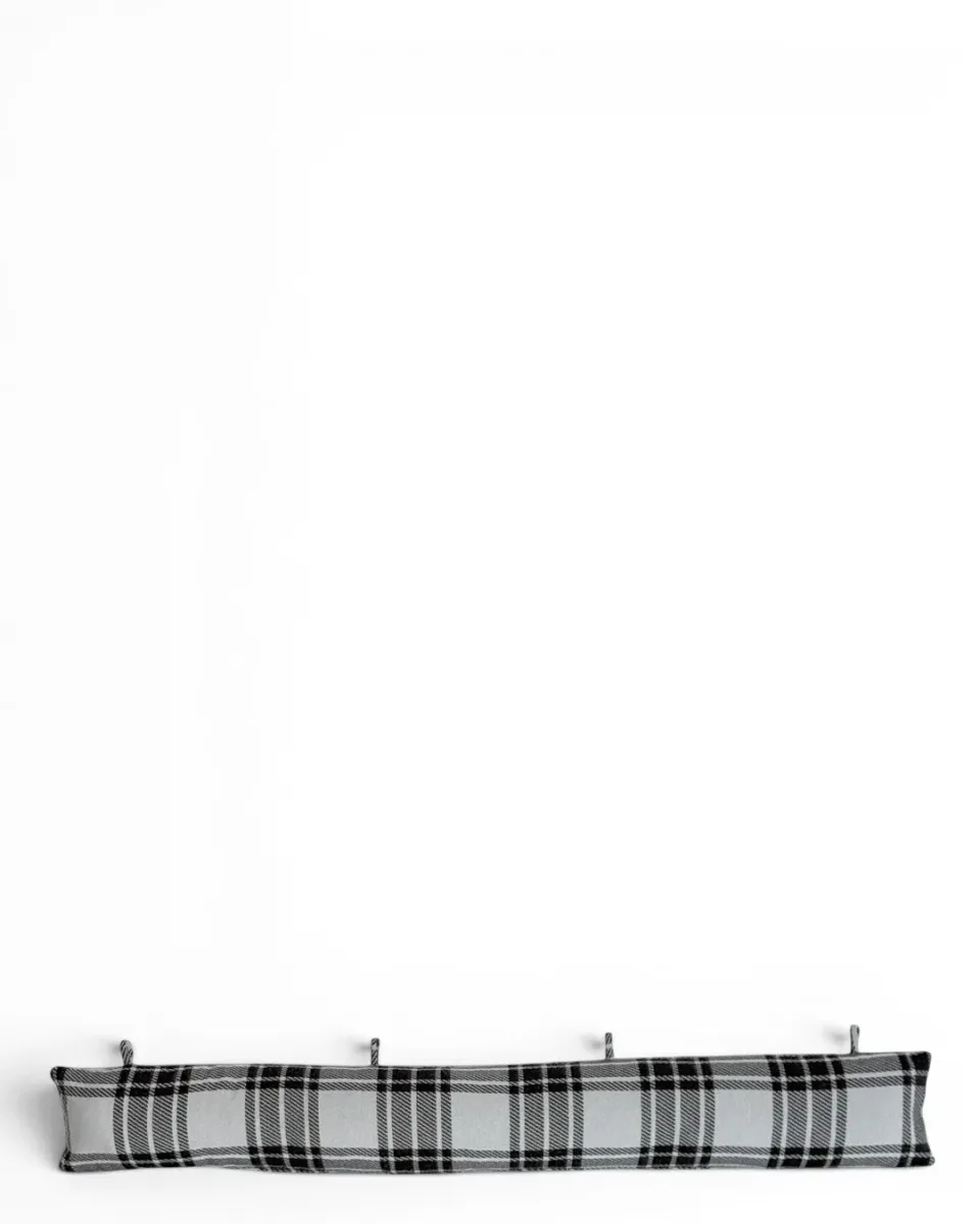 De La Mur Times trekkstopper 90 cm svart rutet