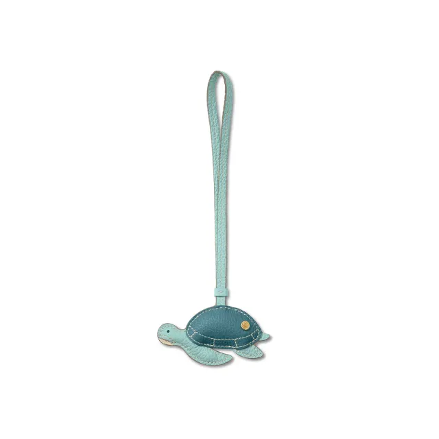 Bonaventura Animal Turtle charm mare blue skinn