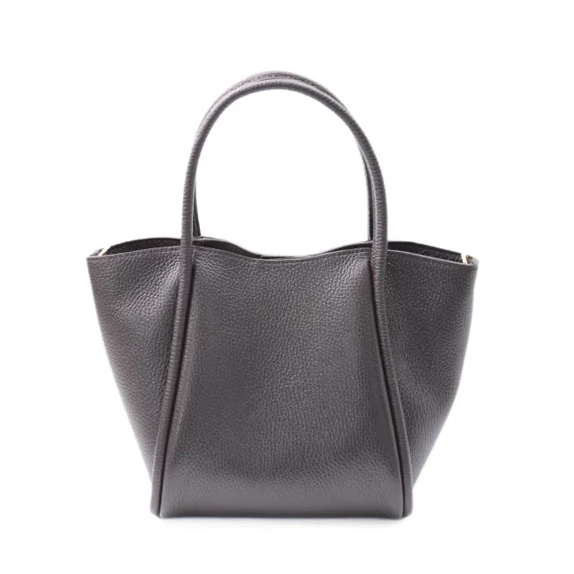 Latalia Florence M skinnveske mørkebrun crossbody