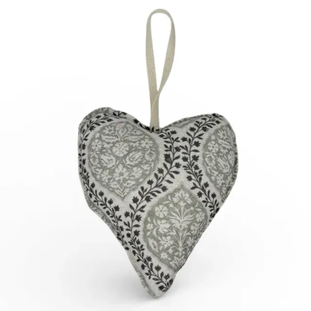 De La Mur Carina Corazón Pequeño hjertepynt grått 13x12 cm