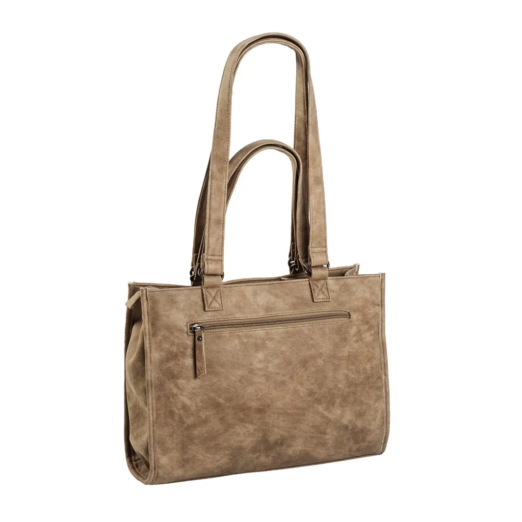 Daniel Ray Lake shopper ekte skinn stor