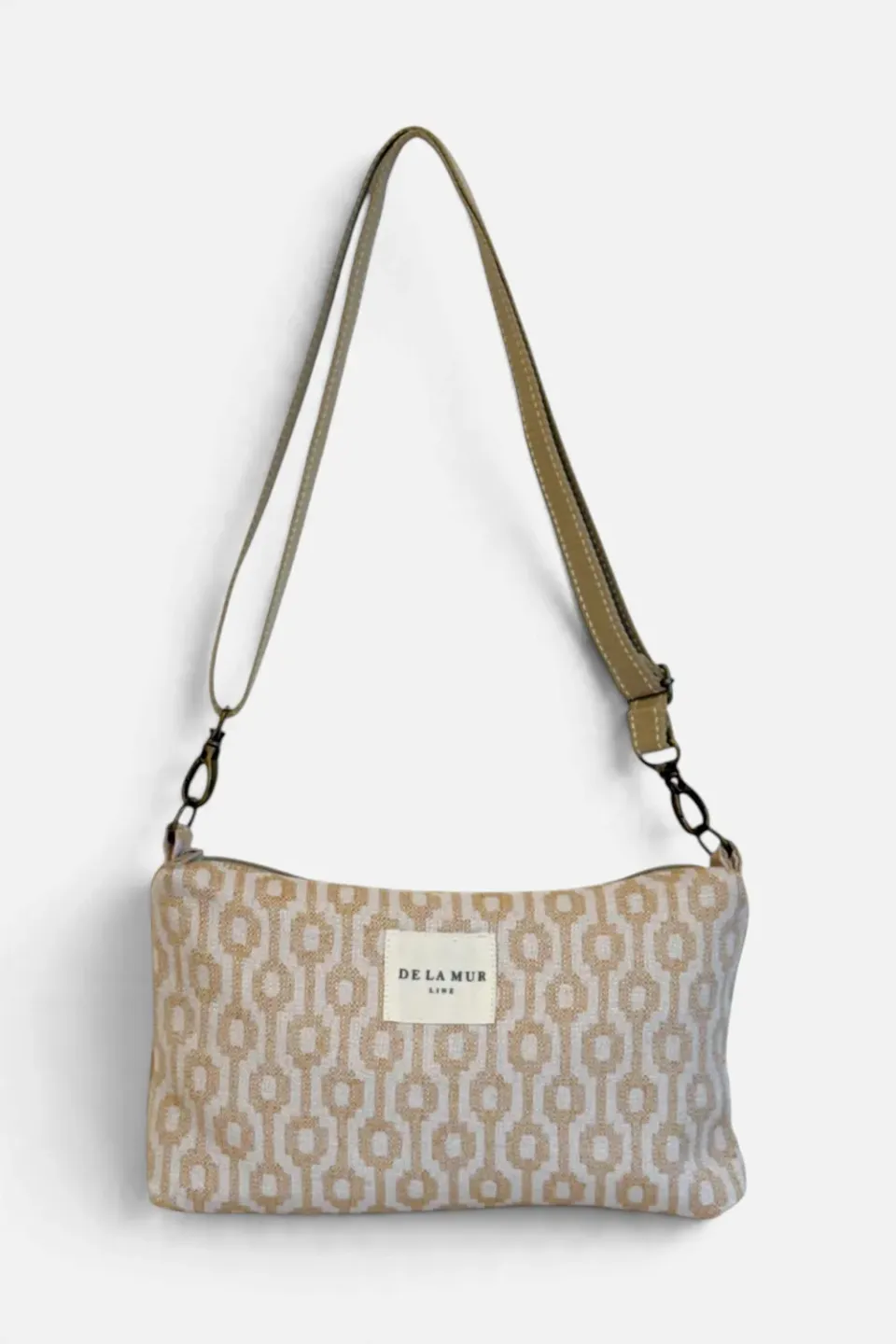 De La Mur Chipre clutch sennep 29x17x5 cm