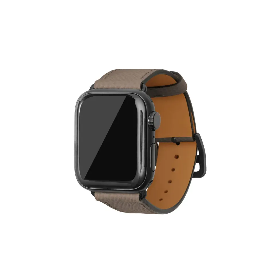 Bonaventura Nobile Apple Watch-reim Svart 44 mm