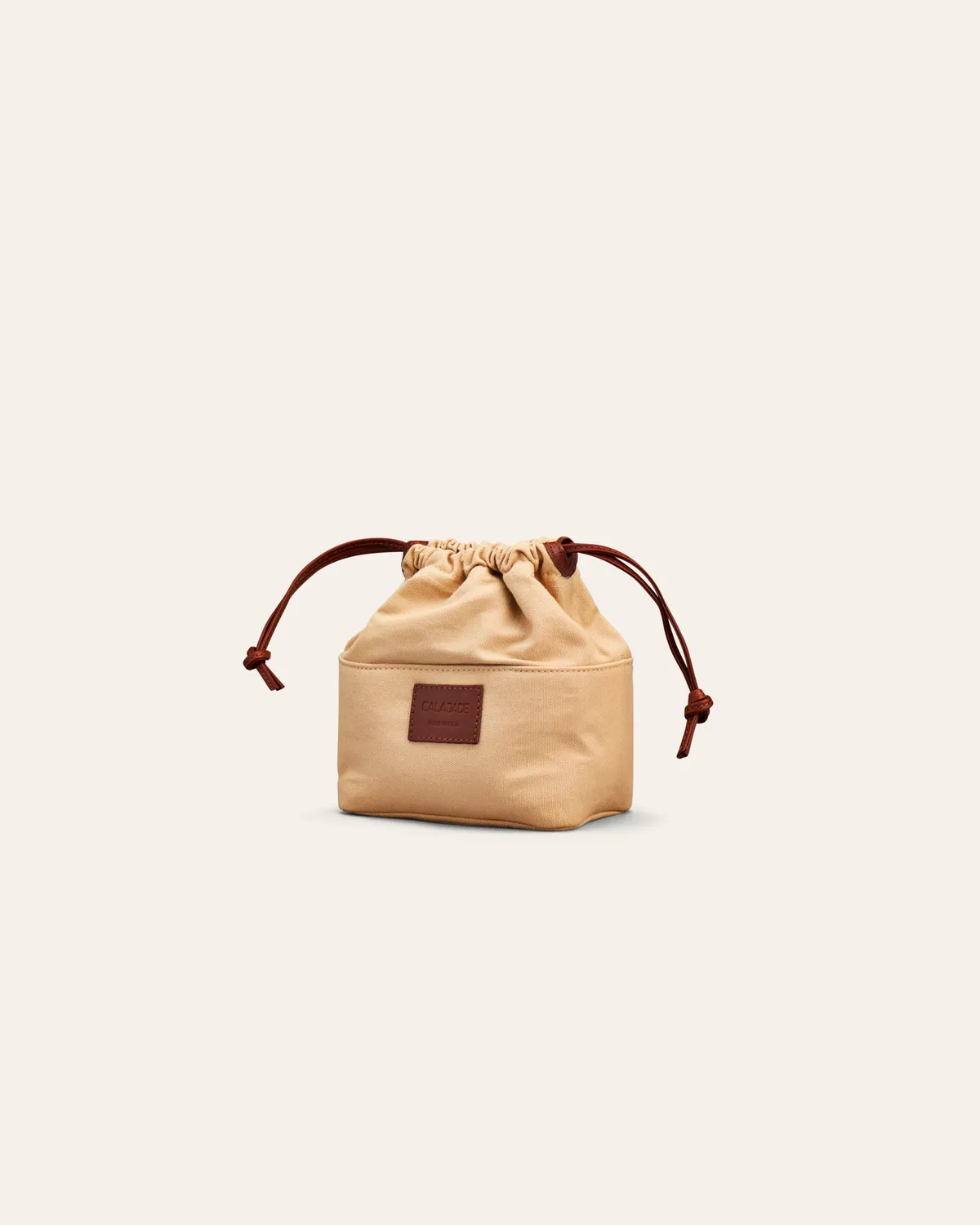 CALAJADE MISU MINI innerbag nutmeg glidelåslomme