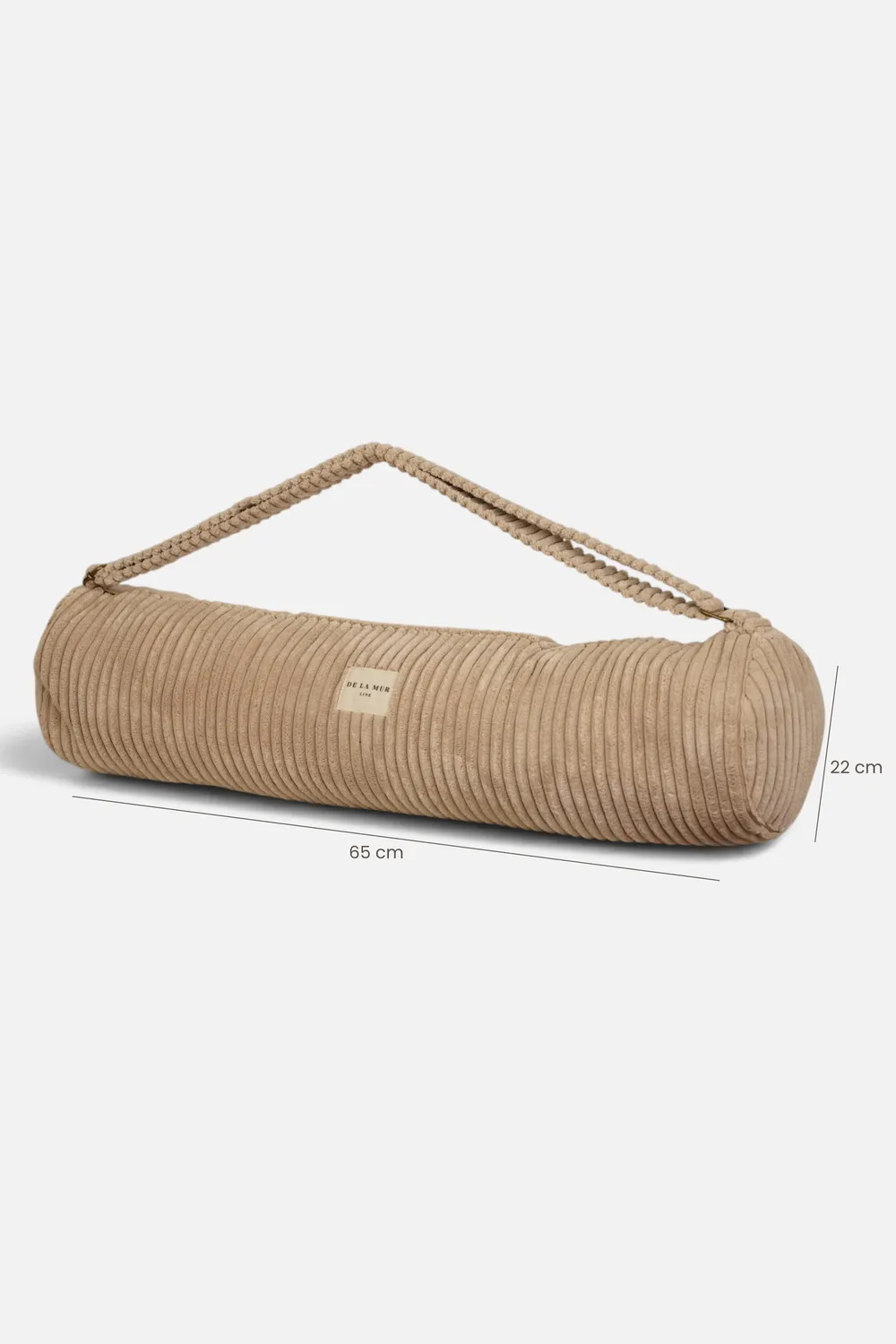 De La Mur Yoga Esterilla Moka yogaveske beige