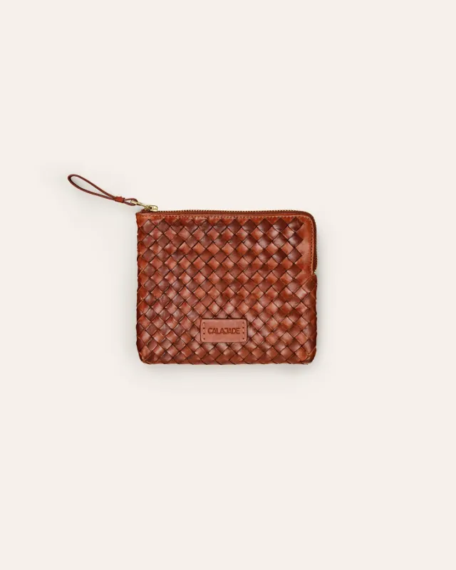 Calajade Batu XS pouch nutmeg dama bøffel