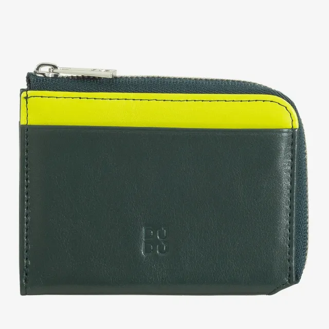 DuDubags Petrol lommebok mangrove skinn RFID