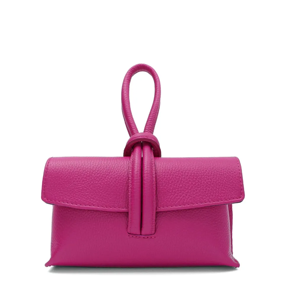 Latalia Barletta skinnveske fuchsia mini 20 cm