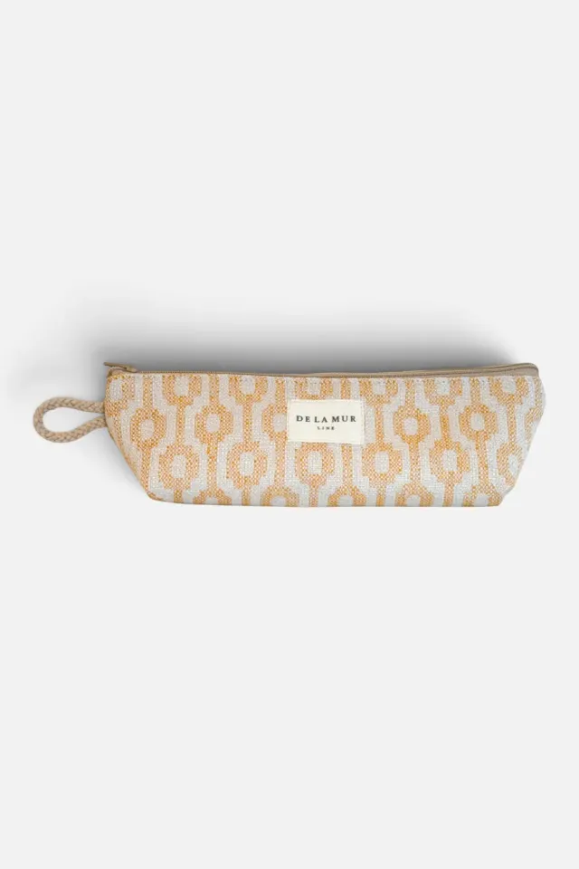 De La Mur Chipre pennal 18 cm beige jacquard