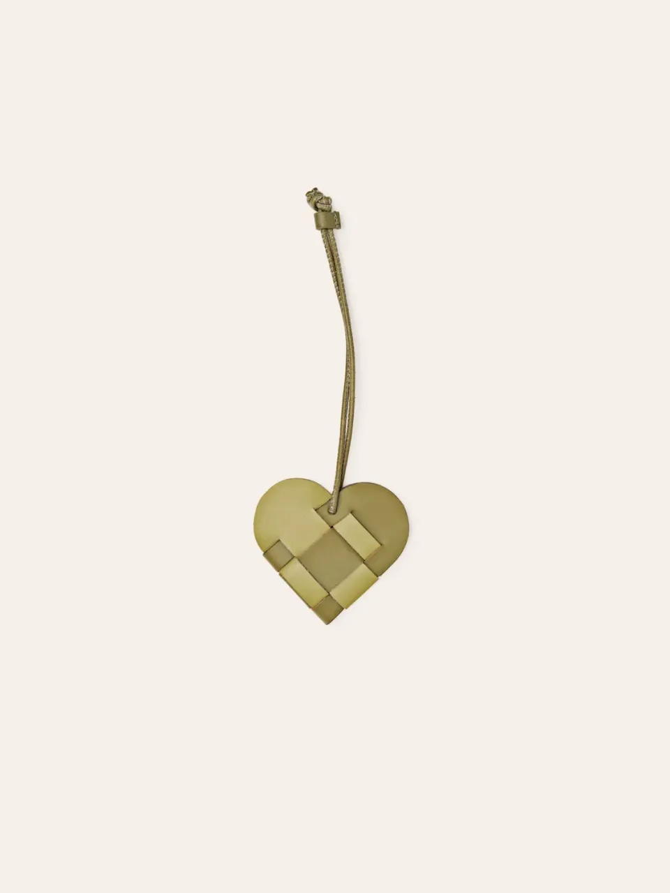 Cala Jade Misu Heart veskecharm Pickle Pistachio hjerte