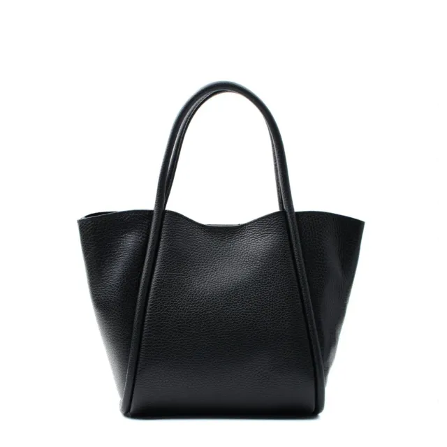 Latalia Florence M skinnveske svart