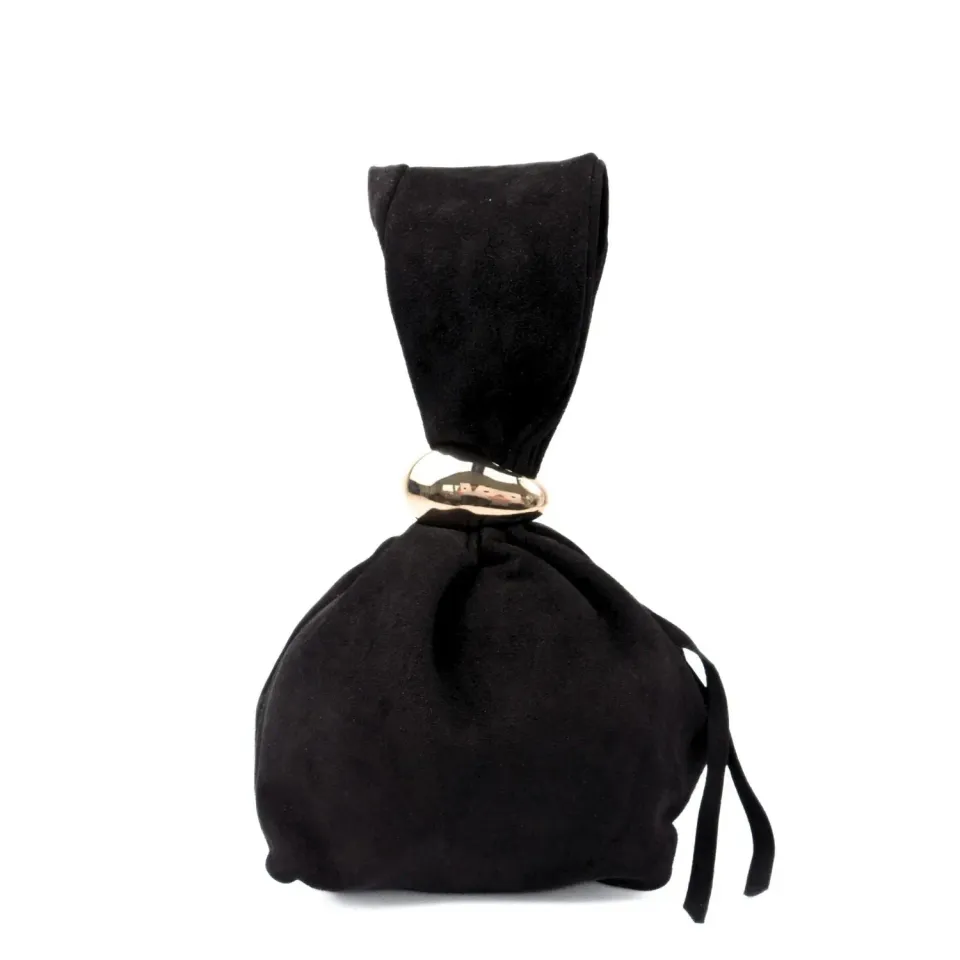 Latalia Gala clutch svart mocka kveld