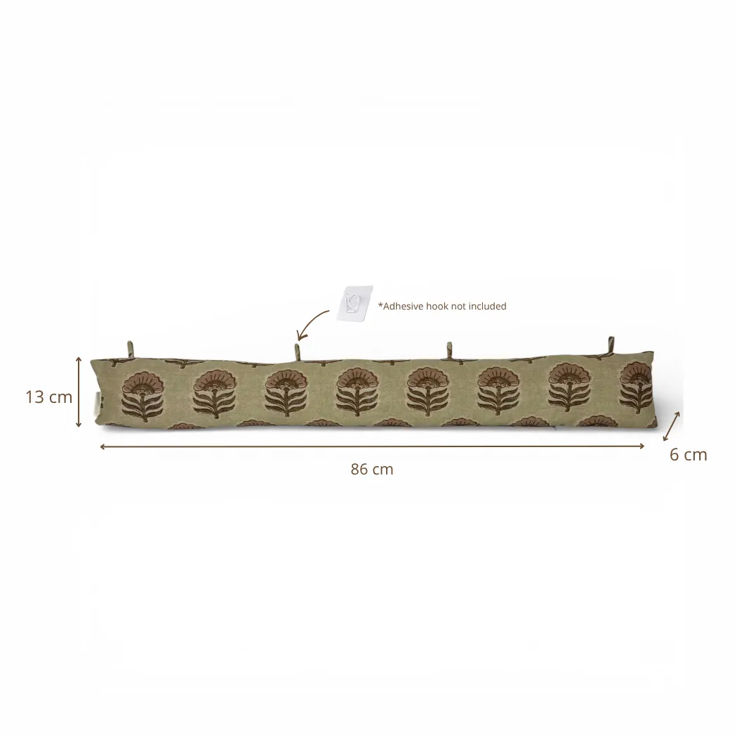 De La Mur Dira trekkstopper 86 cm blomstret beige