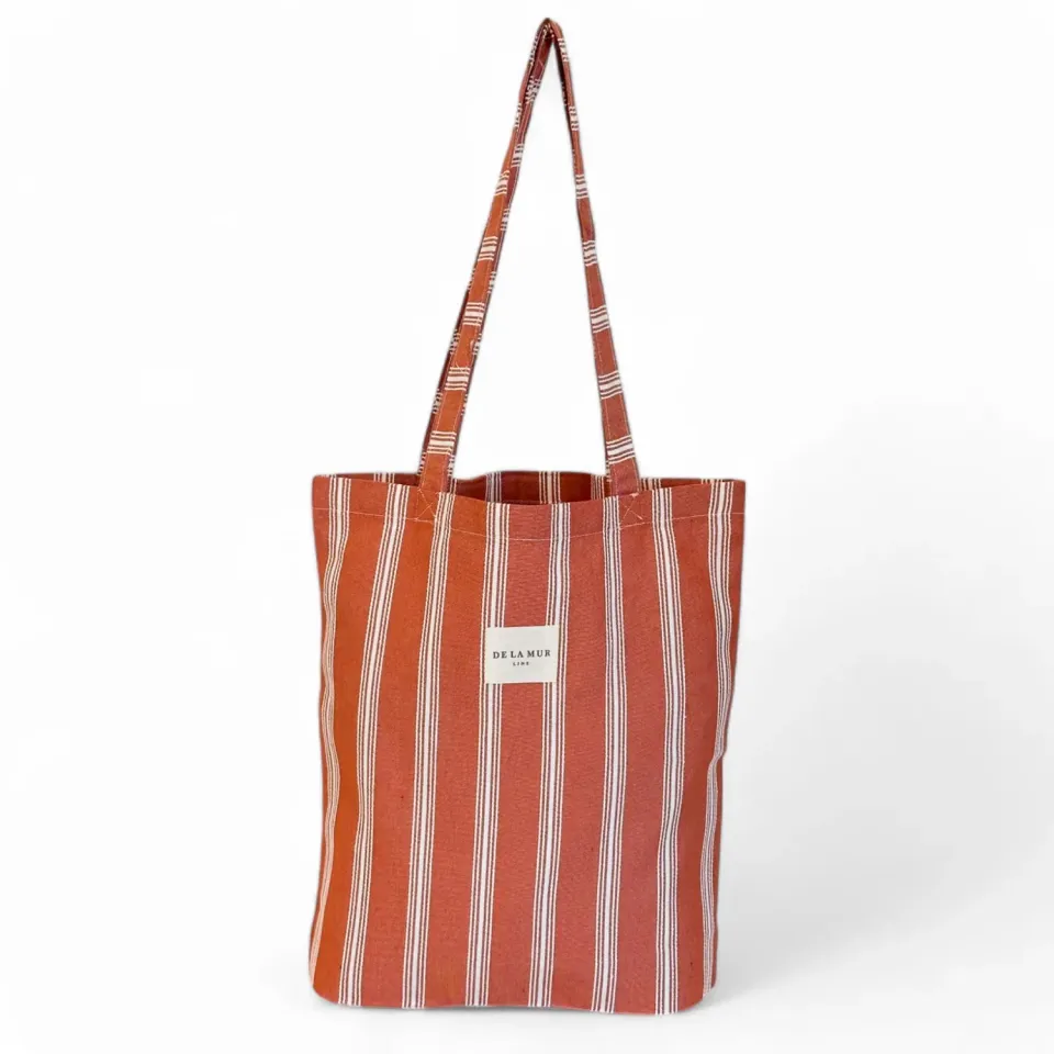 De La Mur Mineo totebag stripet 34x37 cm