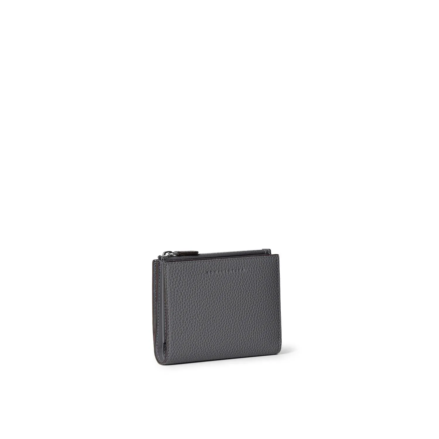 Bonaventura Bi-fold Slim lommebok Etoupe krympeskinn