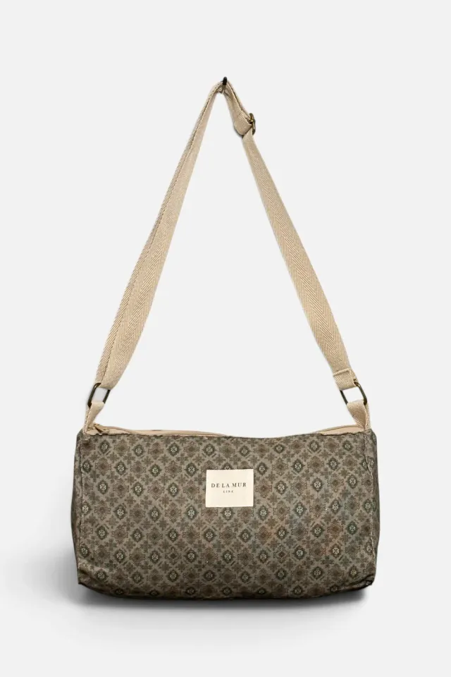 De La Mur Sol skulderveske liten grønn crossbody