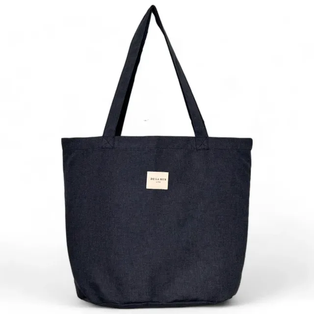 De La Mur Vana Grande shopper marineblå stor