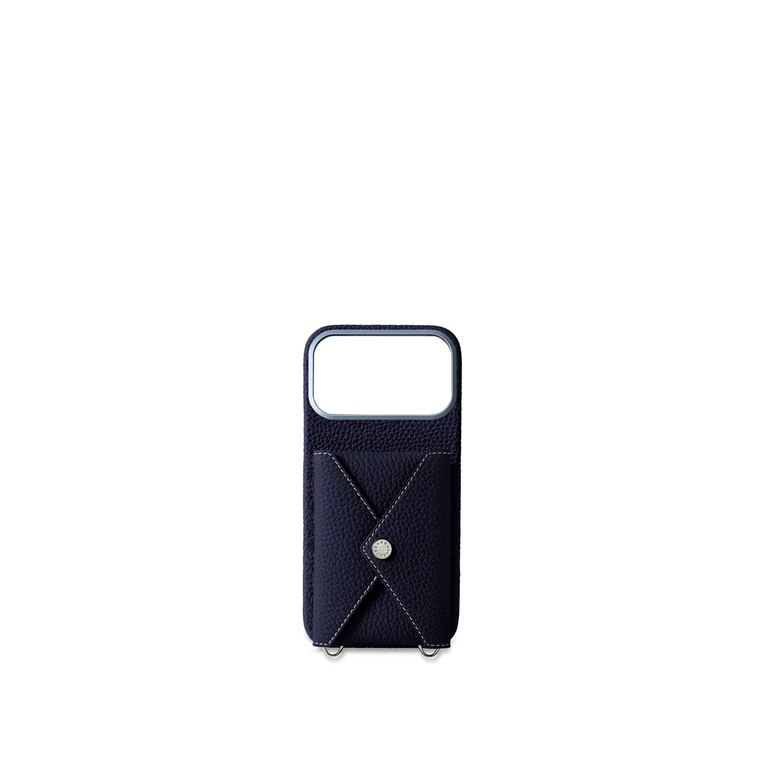 Bonaventura iPhone 17 Pro Max deksel krympeskinn etoupe