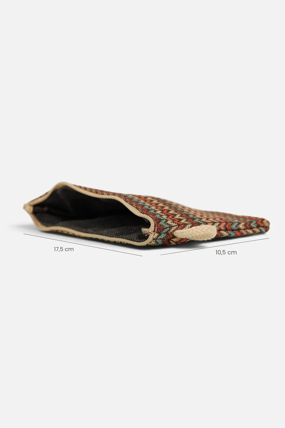 De La Mur Fron mini toalettmappe jacquard flerfarget