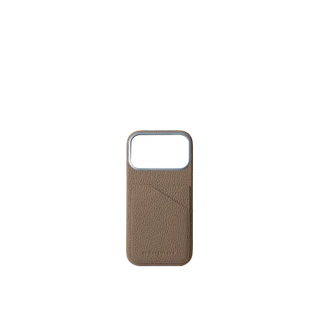 Bonaventura iPhone 17 Pro Max deksel krympeskinn svart